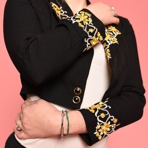 Women's Floral Blazer by DJ & Co. size 4